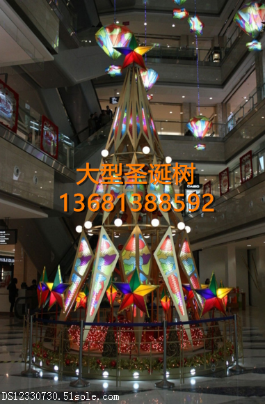【廊坊大型圣诞树工厂-户外圣诞装饰-幕墙灯饰画 】价格,厂家,会务及